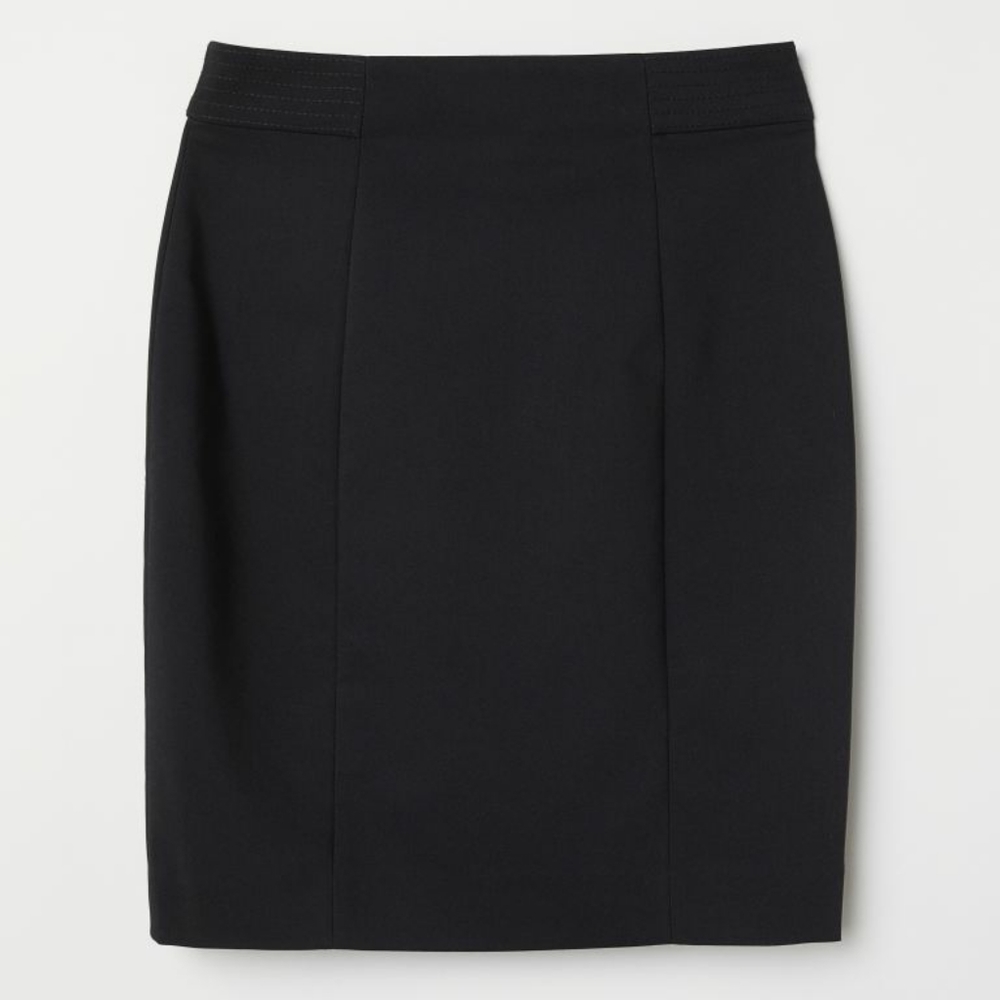 Donated-H&M Black Mini skirt EUC